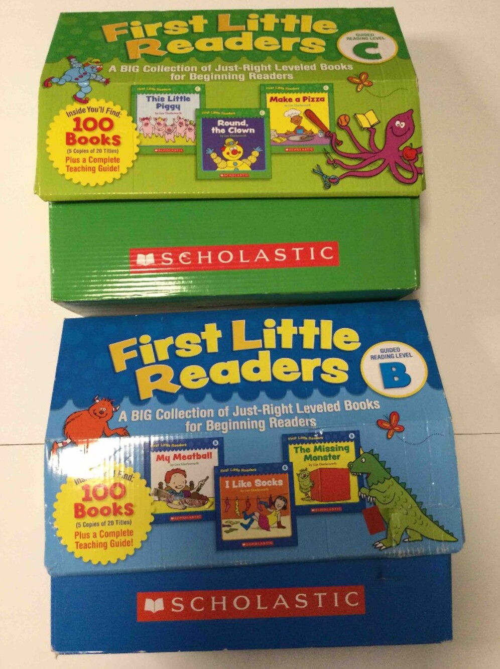Scholastic First Little Readers - Blue Box (Set B)